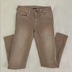 Pink American Eagle Jeggings